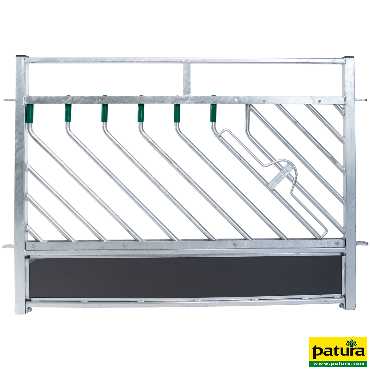 Selbstschliessendes Fressgitter für Schafe