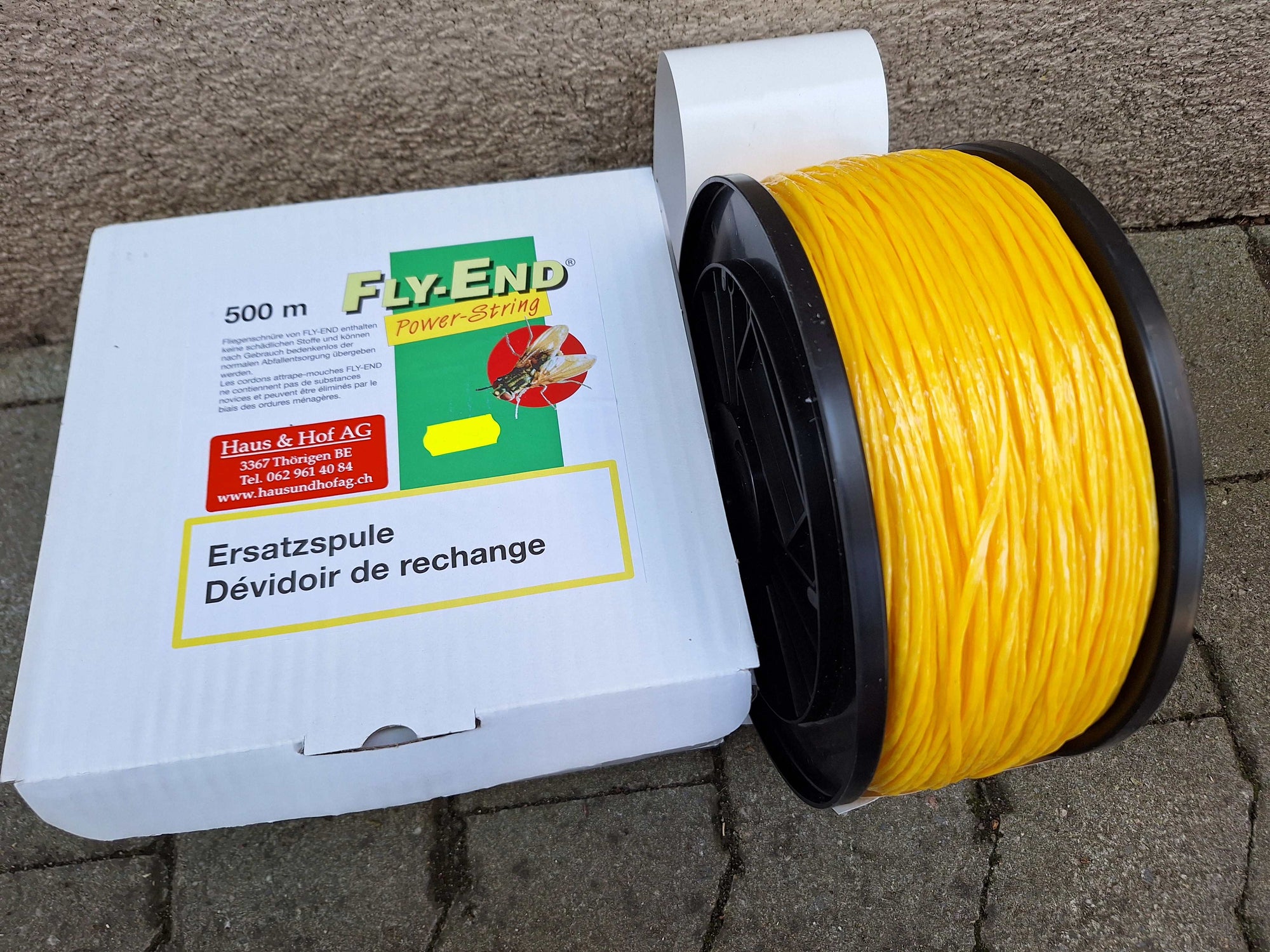 Fliegenschnur: Fly-End Power String 500 Meter