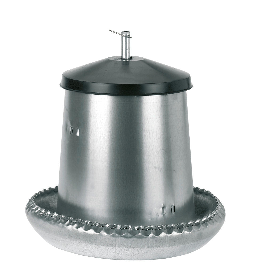 Futterautomat für Hühner verzinkt