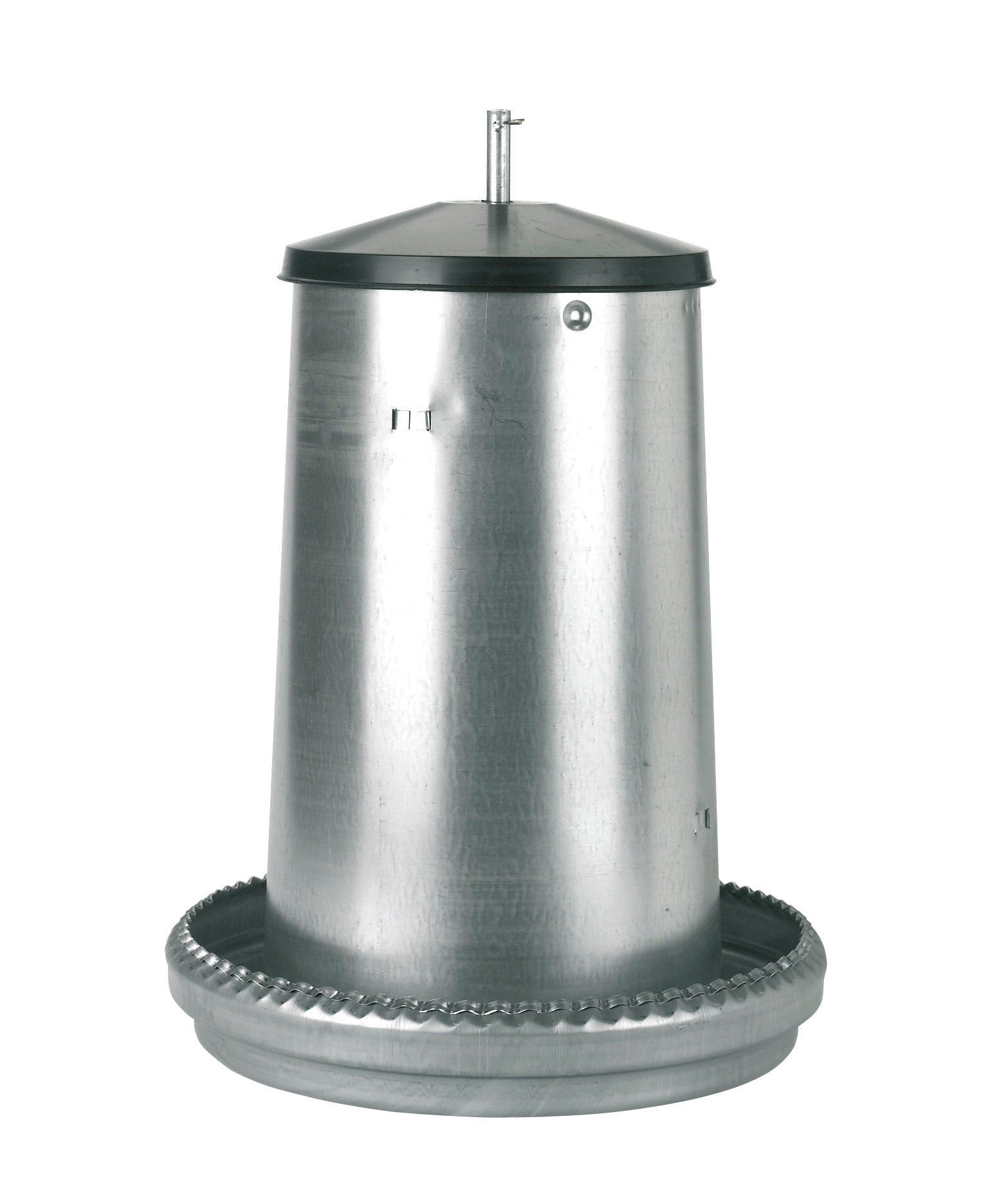 Futterautomat für Hühner verzinkt