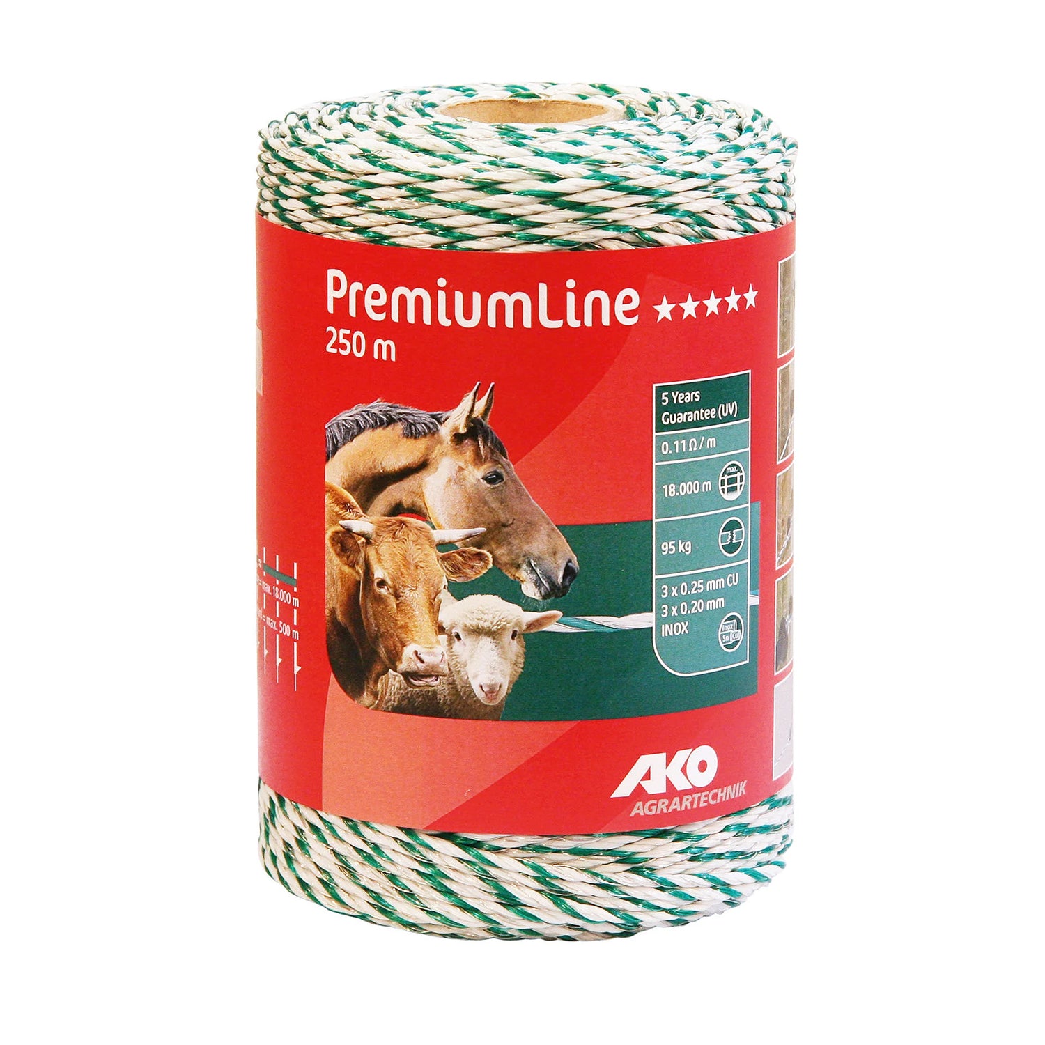 Zaunlitze Premium Line 250 Meter