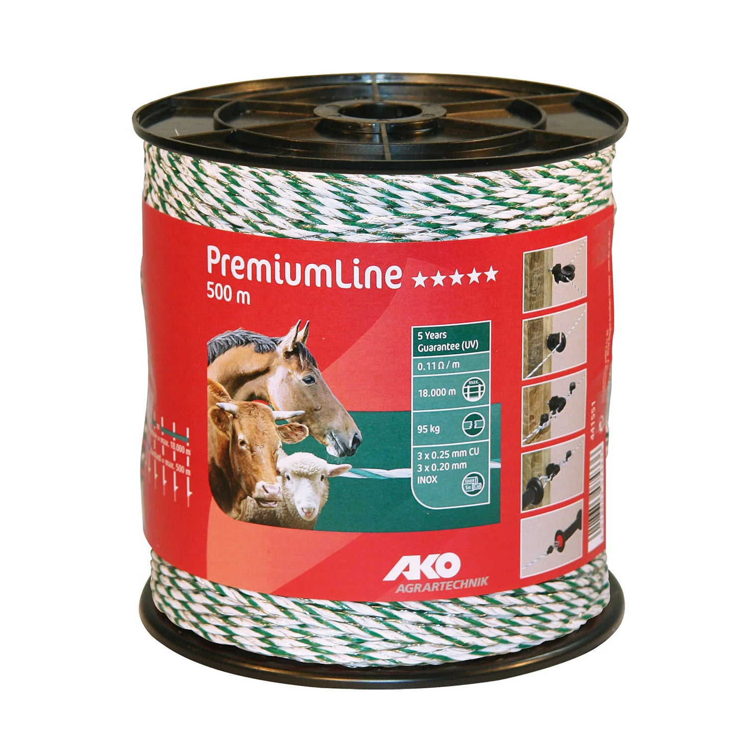 Zaunlitze Premium Line 500 Meter