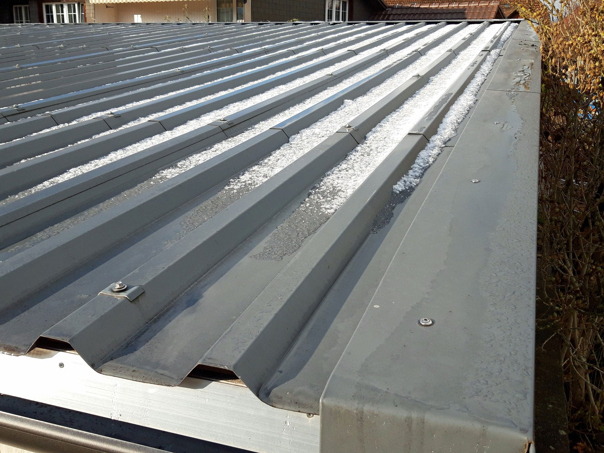 Trapezbleche / Profilbleche anthrazitgrau RAL 7016