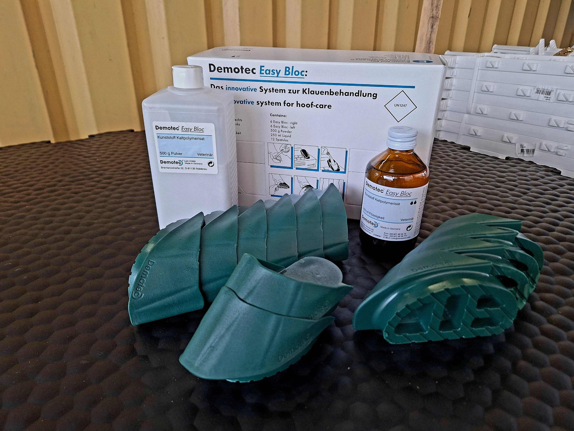 Easy Bloc, Demotec  Klauenbehandlung Rindvieh