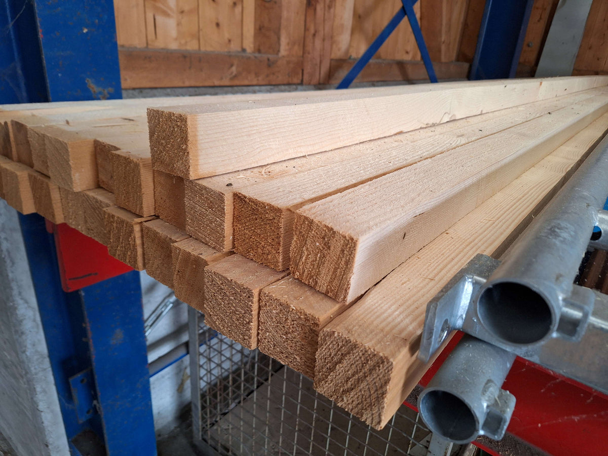 10 Stück Dachlatten 30x50 Mm | 1 M Lang