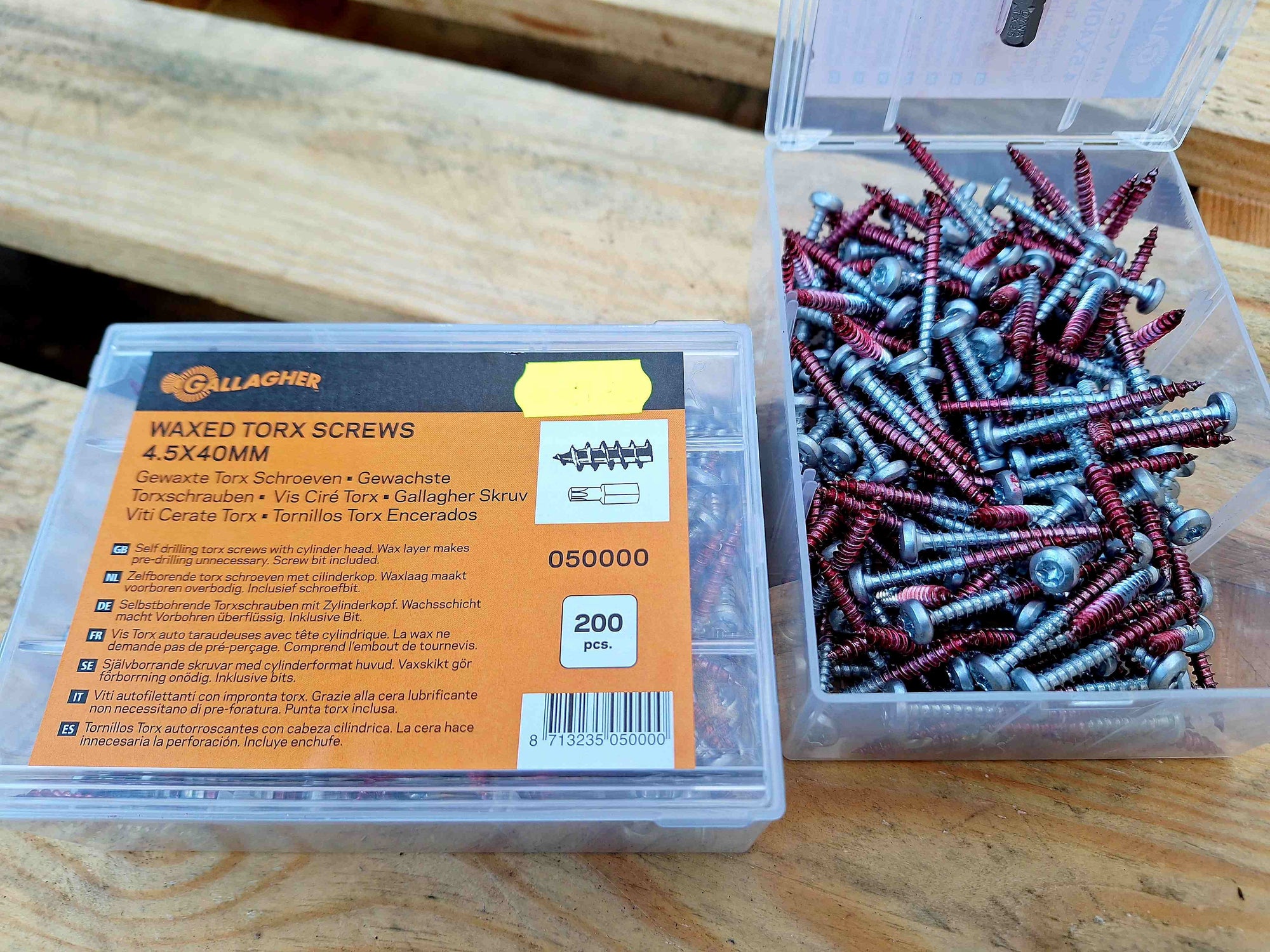 Torx-Schrauben für Isolatoren, 4,5 x 40 mm