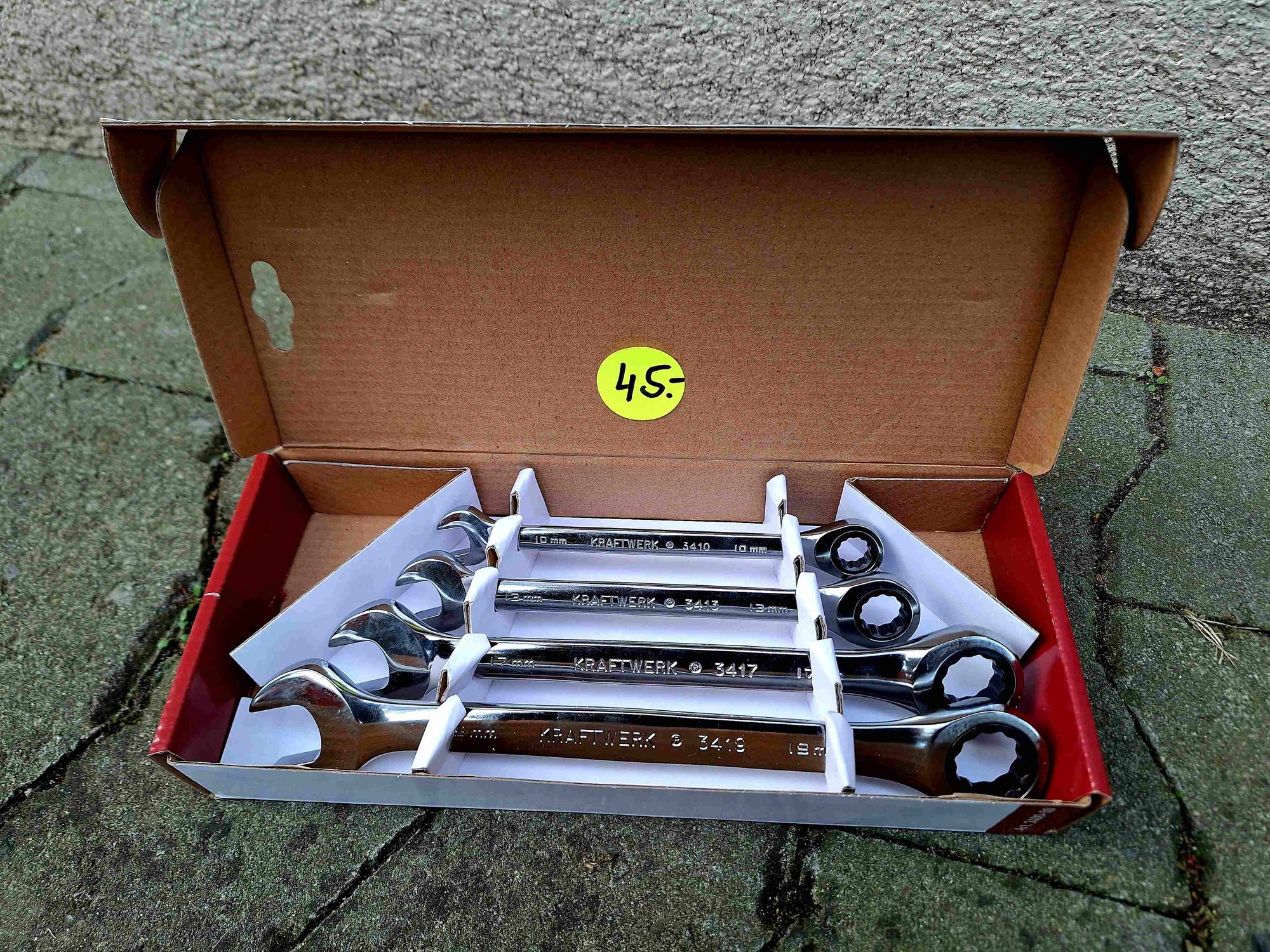 Kraftwerk GearWrench Satz 4-teilig