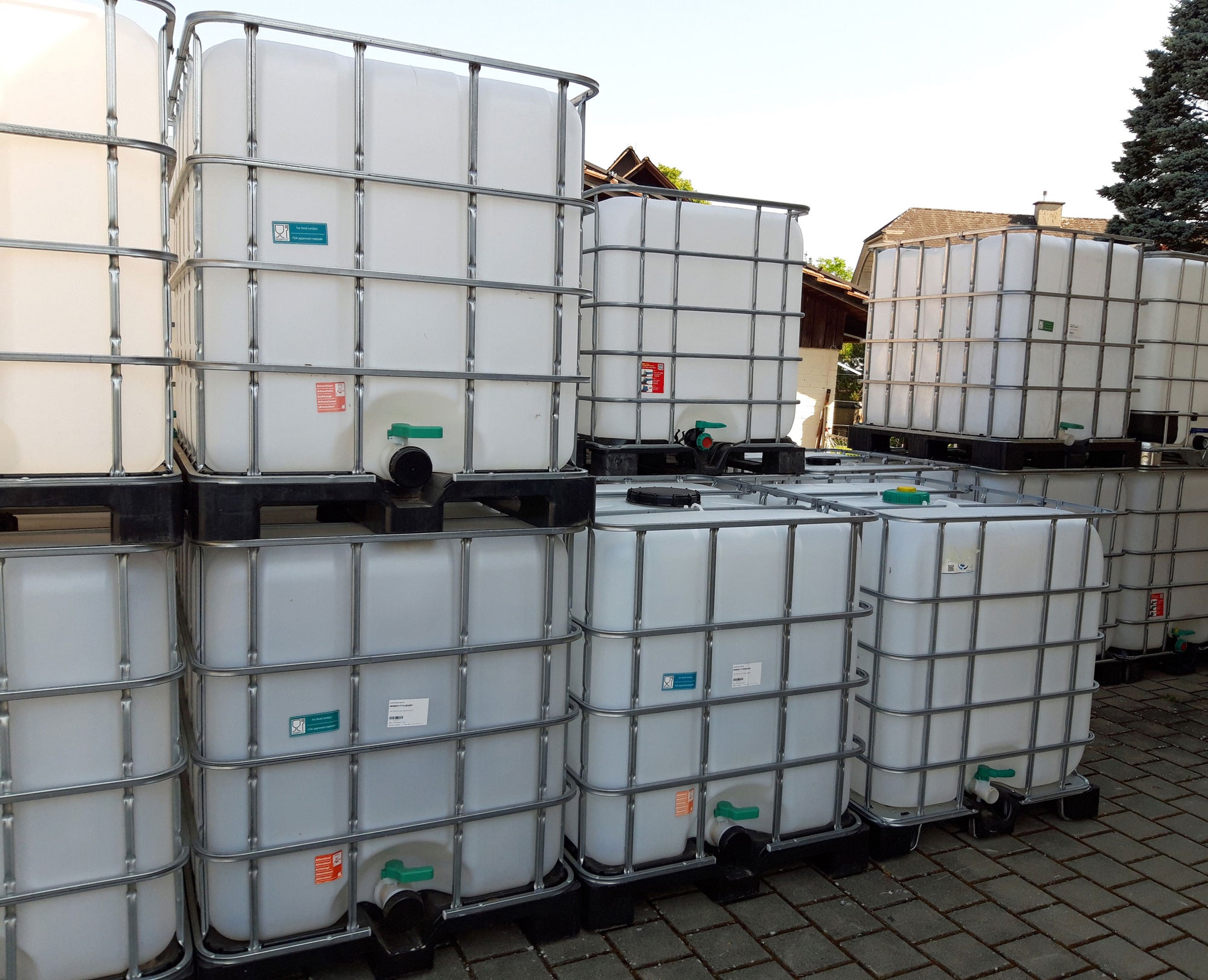 Occasion Gittertank / IBC-Container