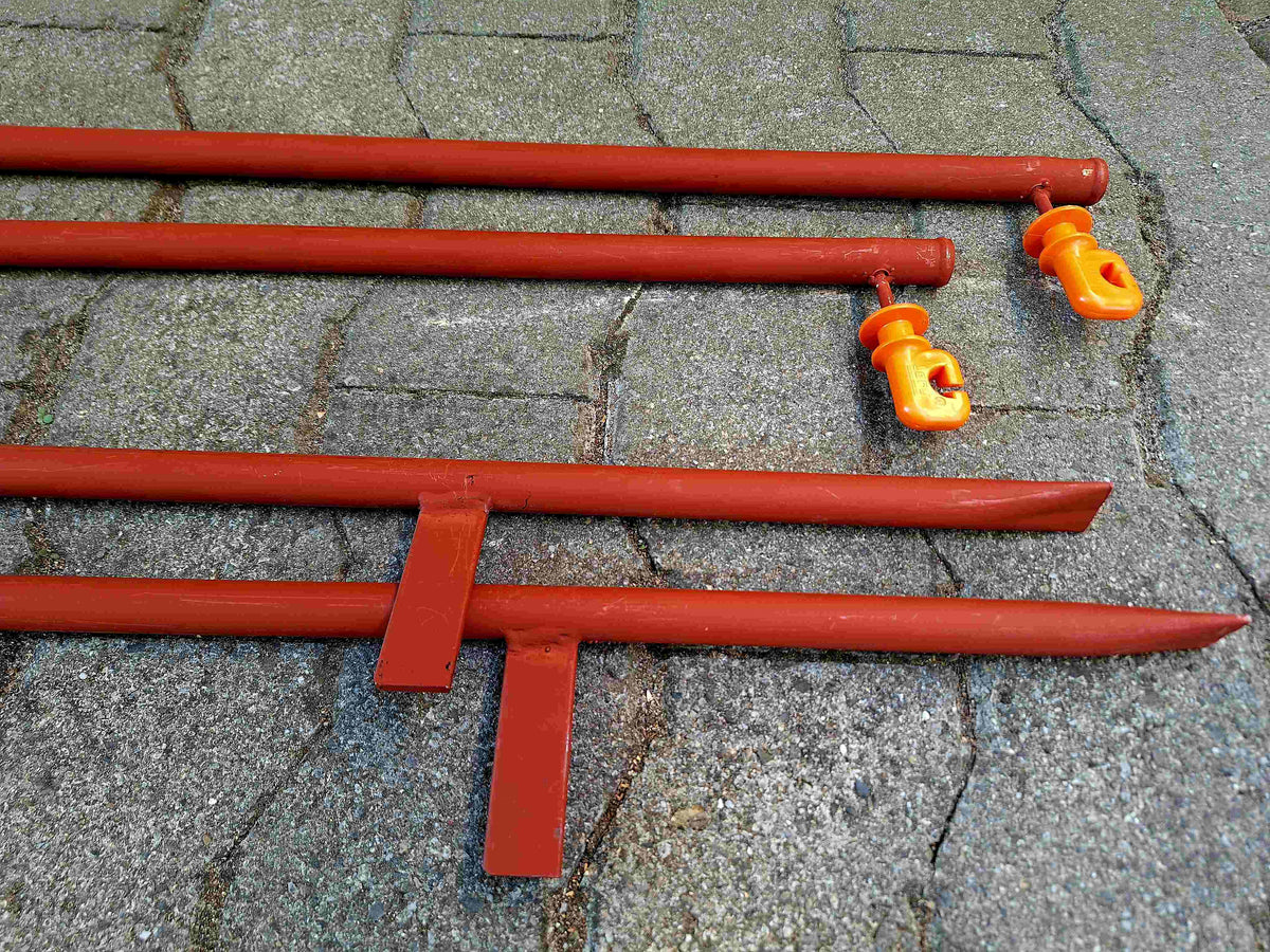 Stahlrohr-Pfähle 110 cm