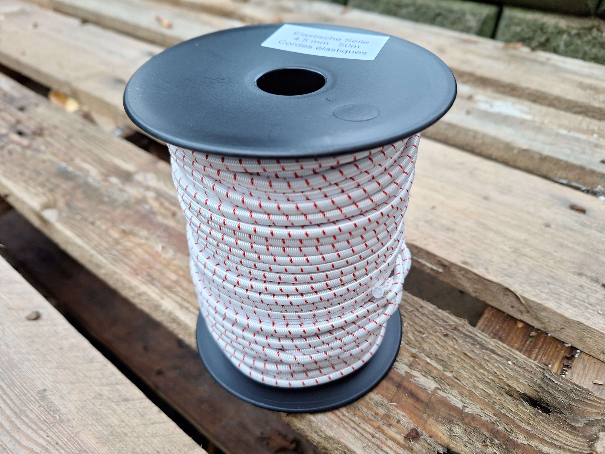 Gummi-Schwanzschnur 3,5 mm und 4,5 mm