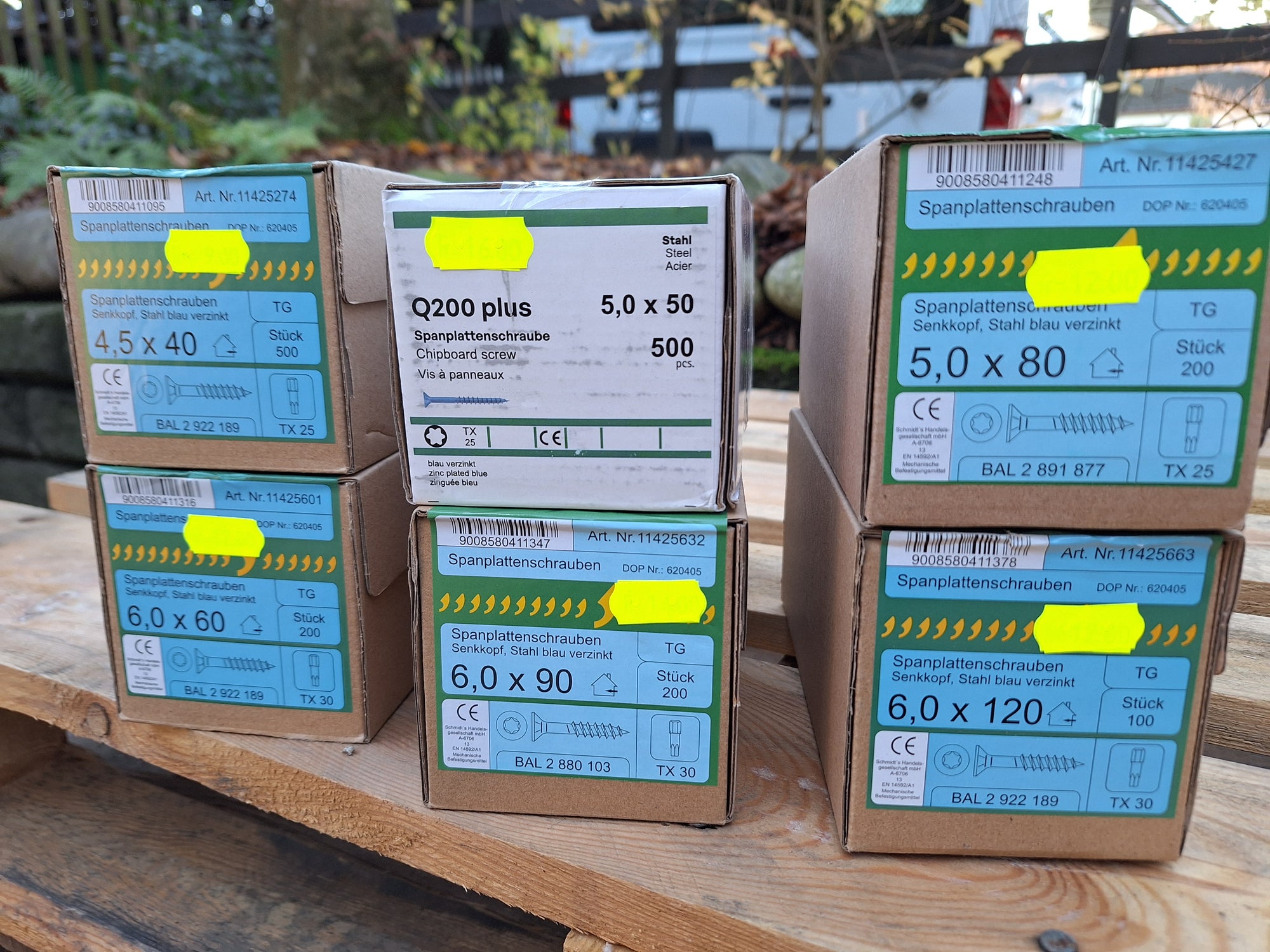 Aktion Torx-Spanplattenschrauben