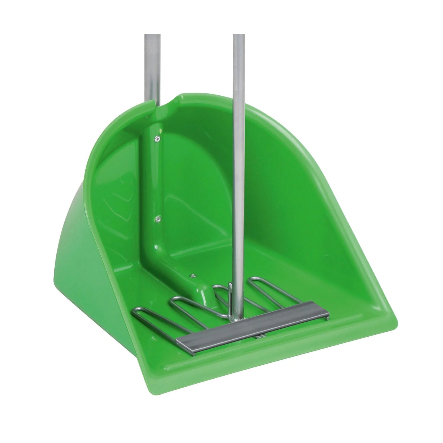 Mistboy mit Schaufel und Krücke