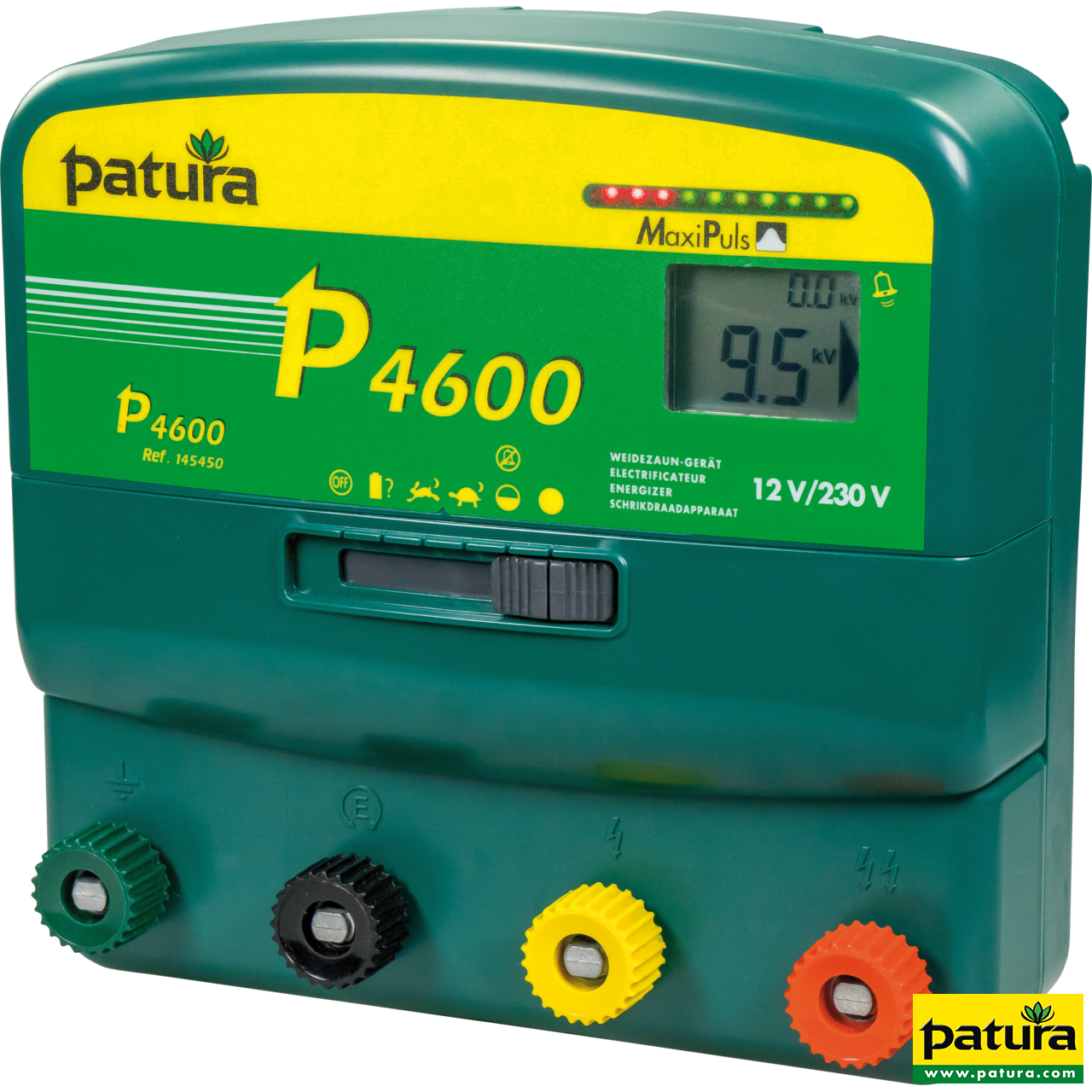 Patura Viehhüter P 4600 Maxi Plus   12 Volt / 230 Volt