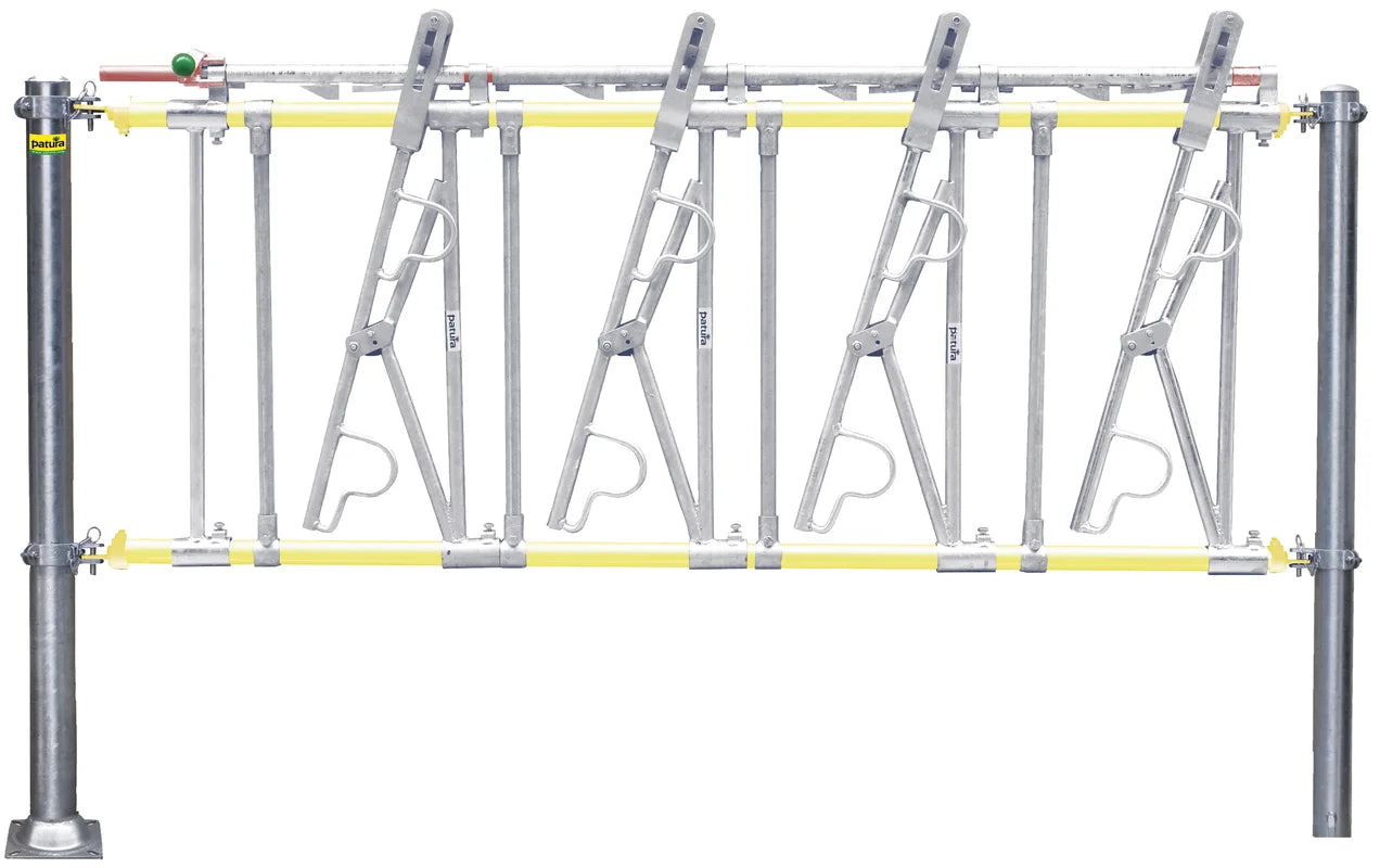 Sicherheits-Selbstfanggitter für Jungvieh, ca. 6 - 12 Monate