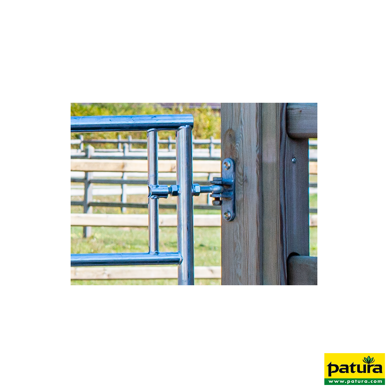 Pferde-Weidezauntor Patura 'Spezial' 4-rohrig