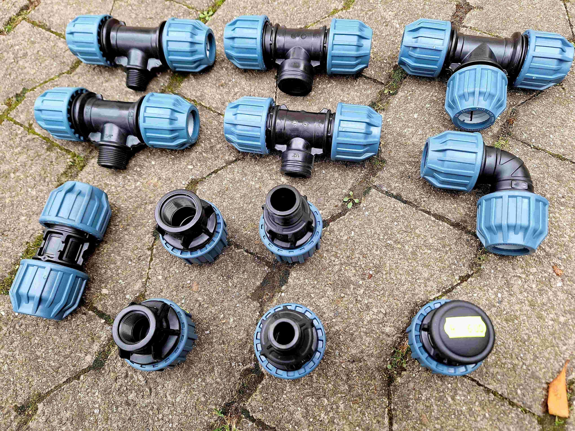 Plasson Verschraubungen 25 mm