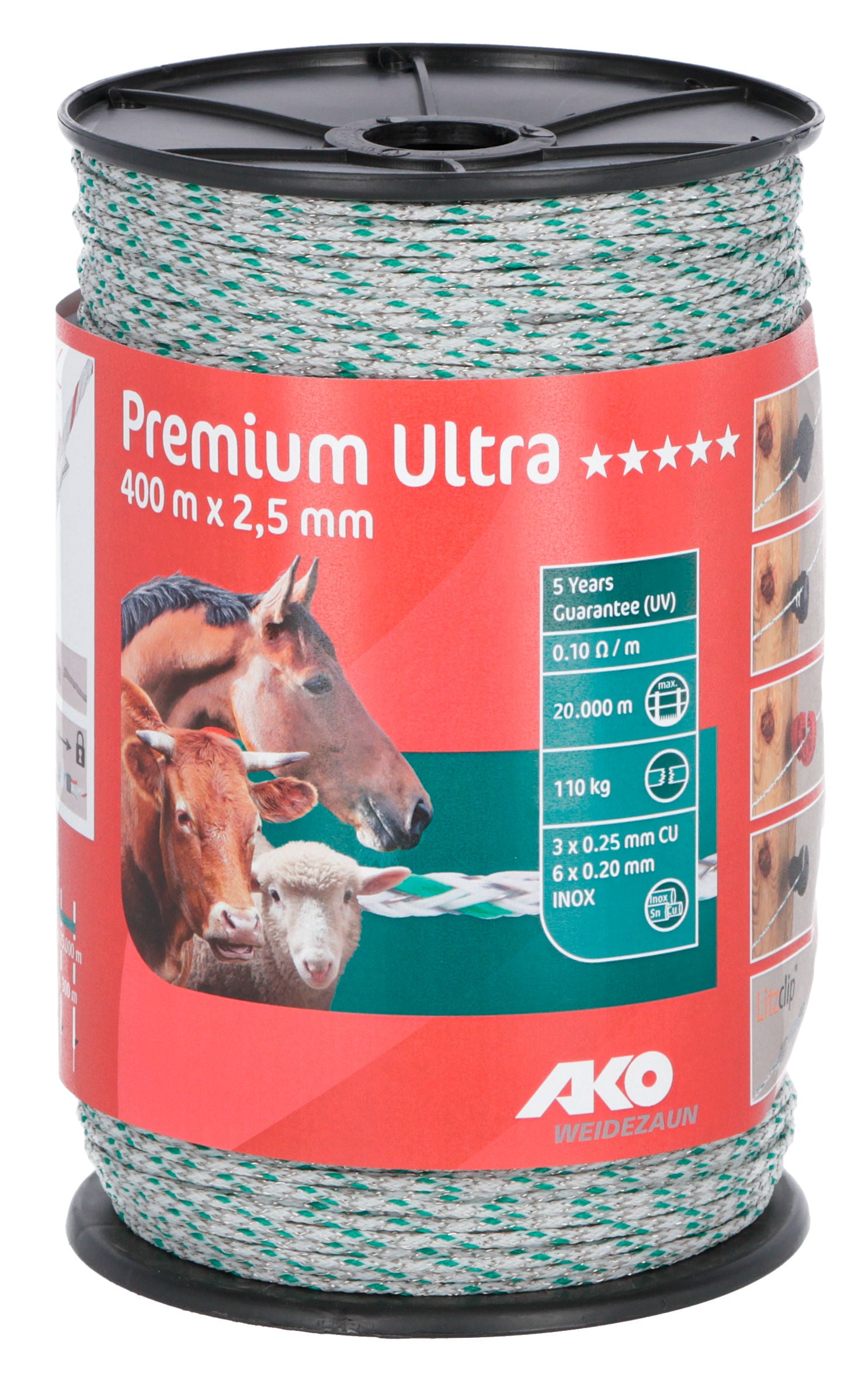 Premium Ultra Litze geflochten