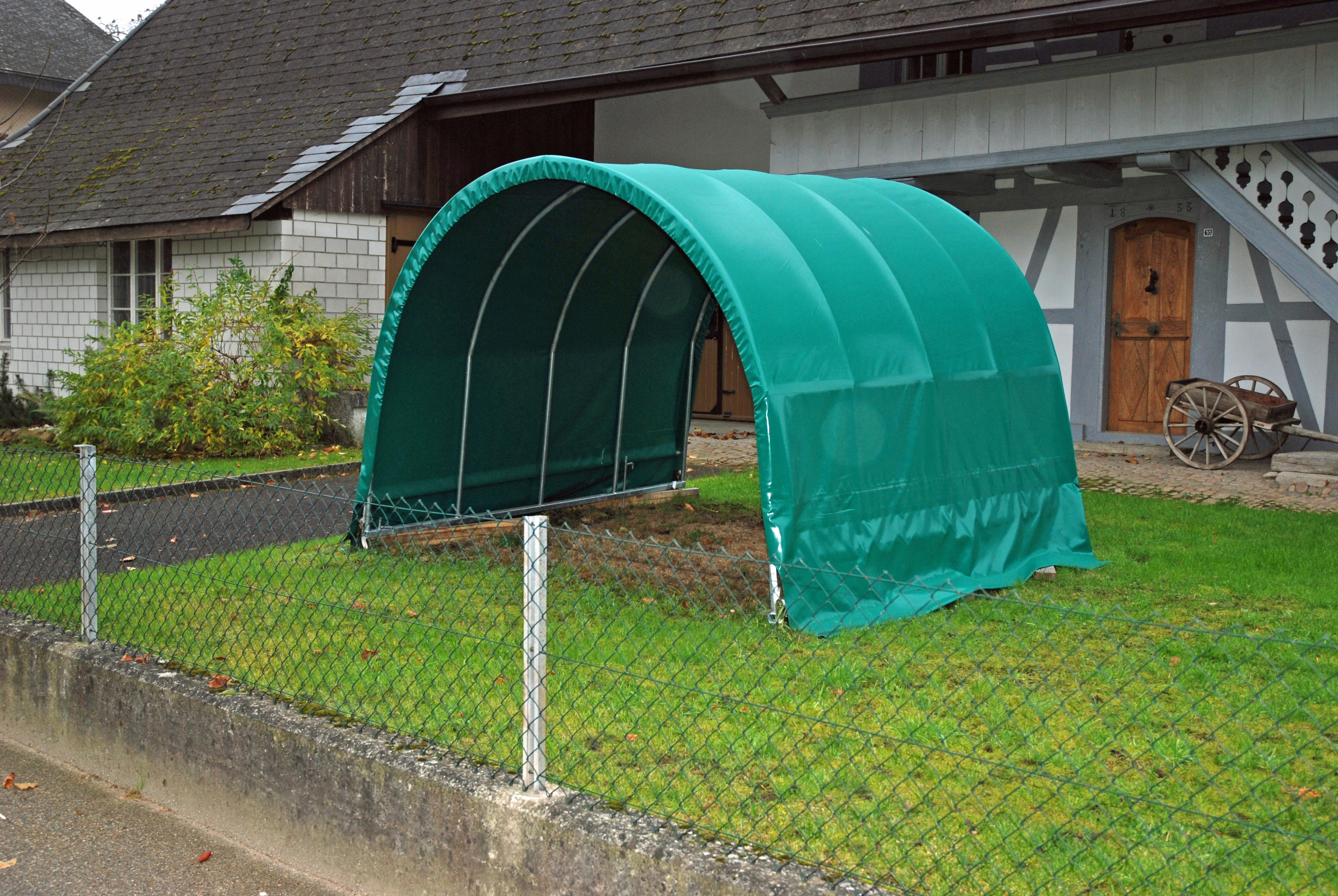 Rundbogenzelt 2,7 x 2,7 Meter
