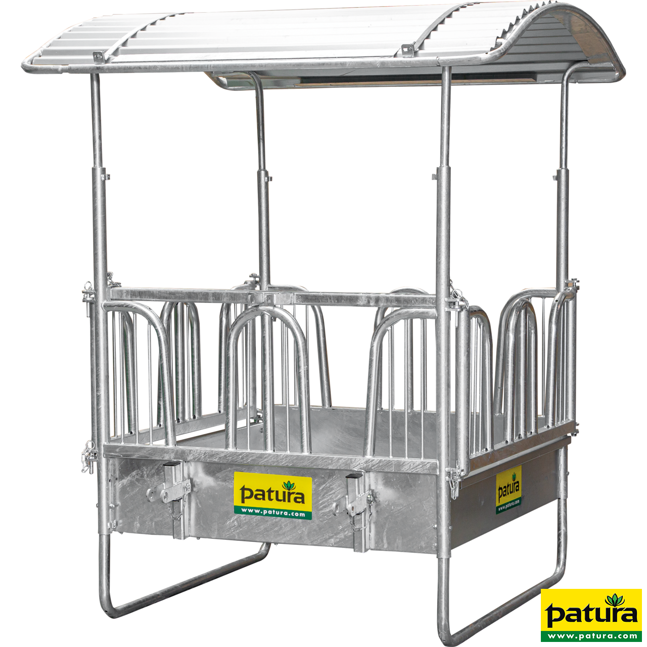 Kleine Viereckraufe Patura, 8 Fress-Plätze